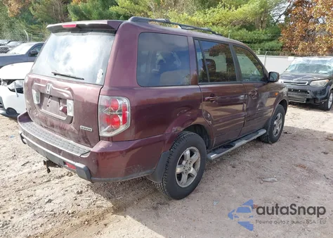 2007 Honda Pilot Ex-L from USA, damaged, VIN 2HKYF18747H508218